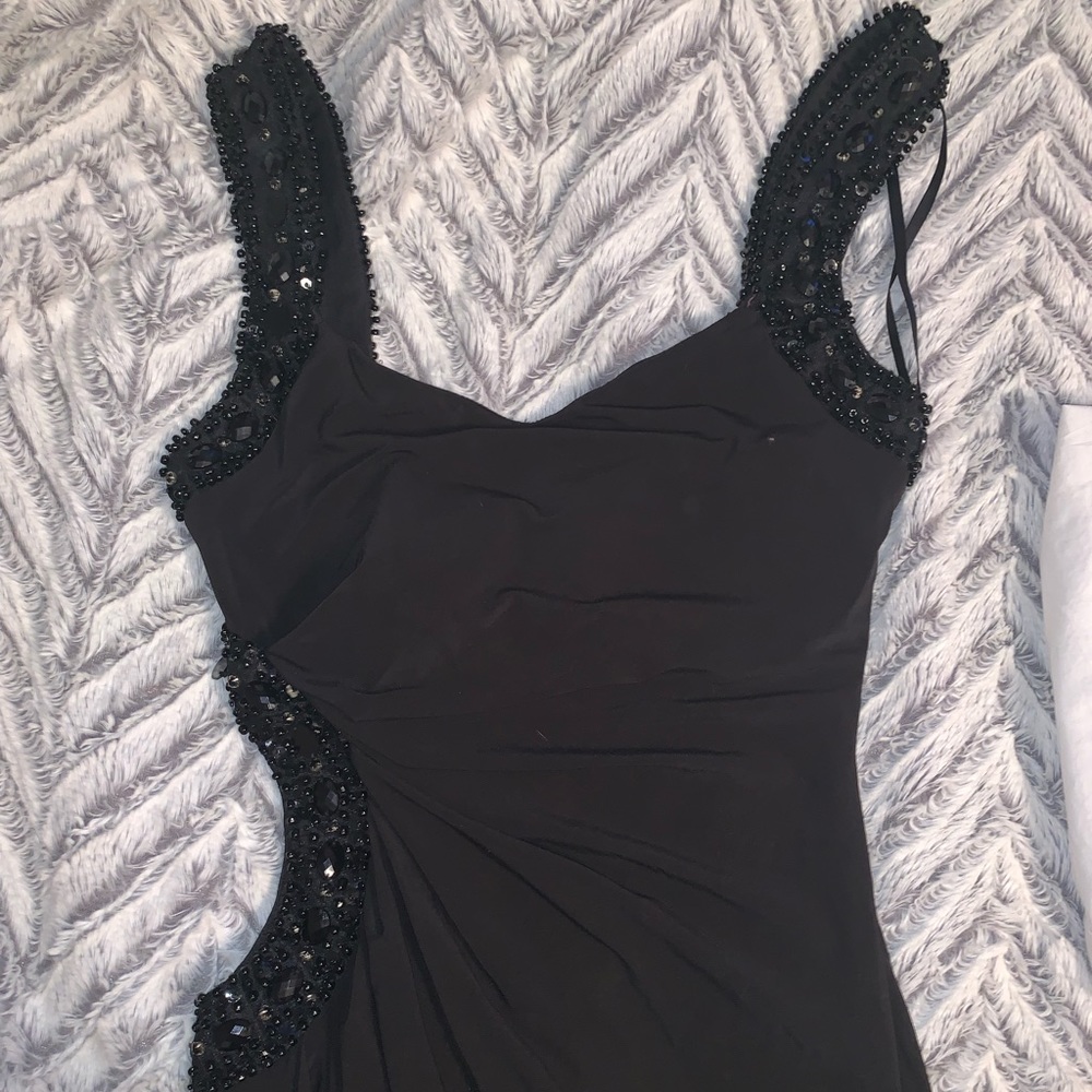 Black long formal dress